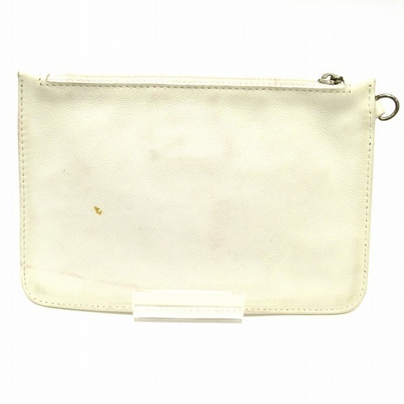 Chanel Mark Pouch Coco White Leather - Picture 1 of 9